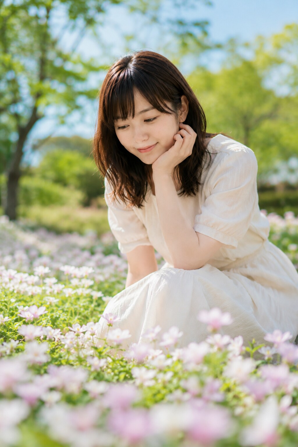 オキザリスと少女