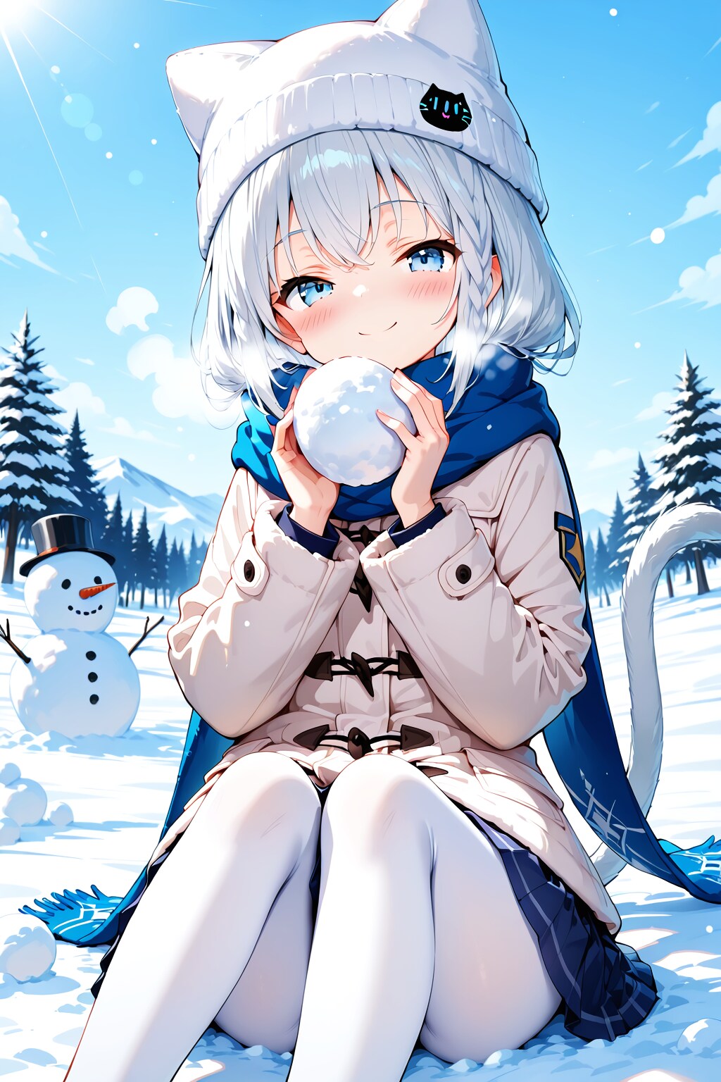 臆病な白猫の独り言