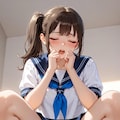 おしがまチャレンジ。なお、ほぼ失敗。 5枚目