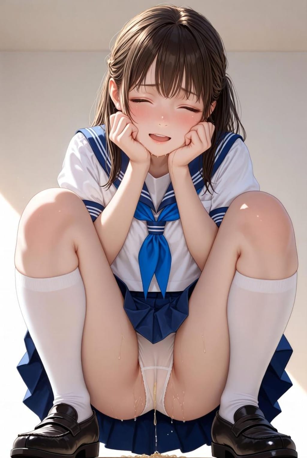 おしがまチャレンジ。なお、ほぼ失敗。