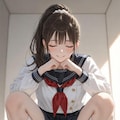 おしがまチャレンジ。なお、ほぼ失敗。 12枚目