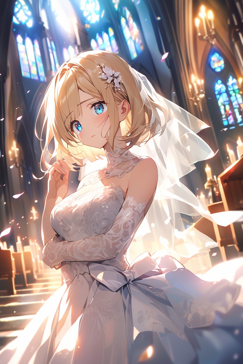 祝福の涙 | の人気AIイラスト・グラビア