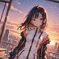 夕焼け 3枚目