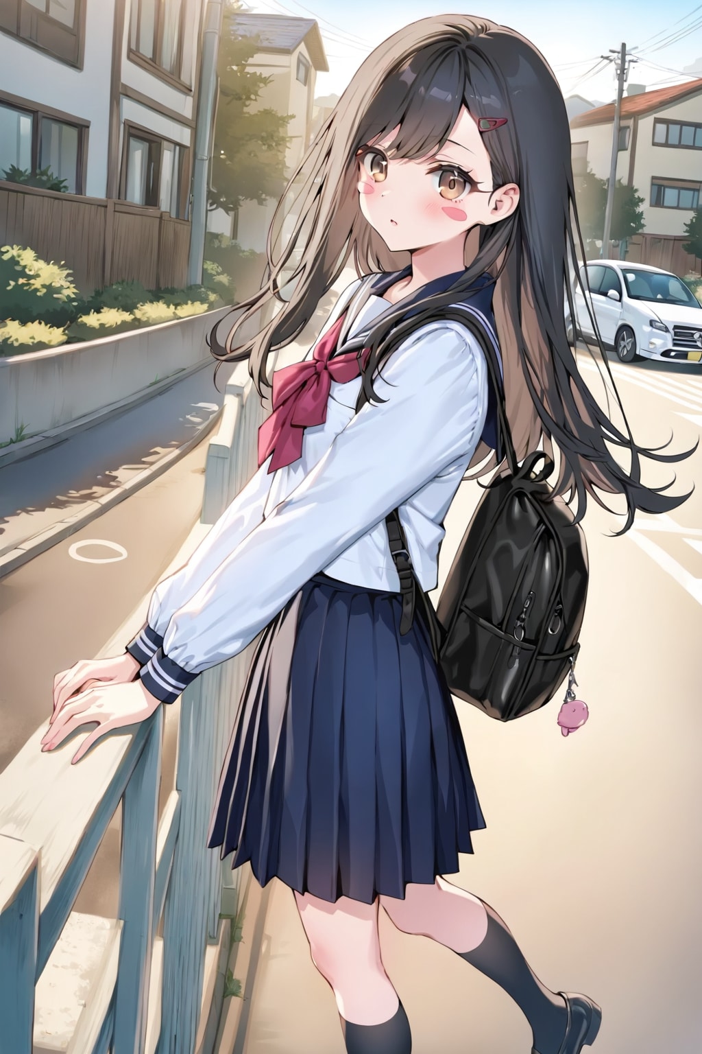 通学途中