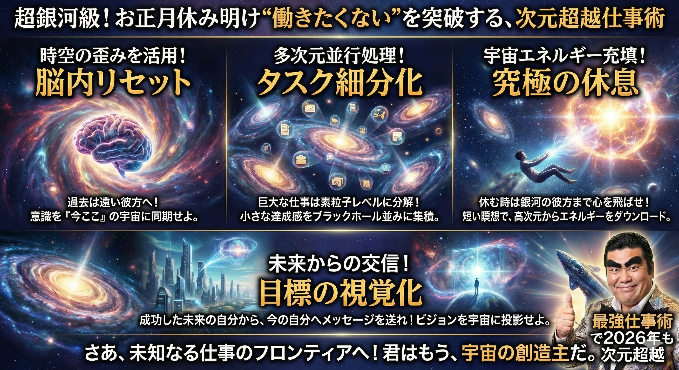 2026年の次元超越仕事術 | の人気AIイラスト・グラビア