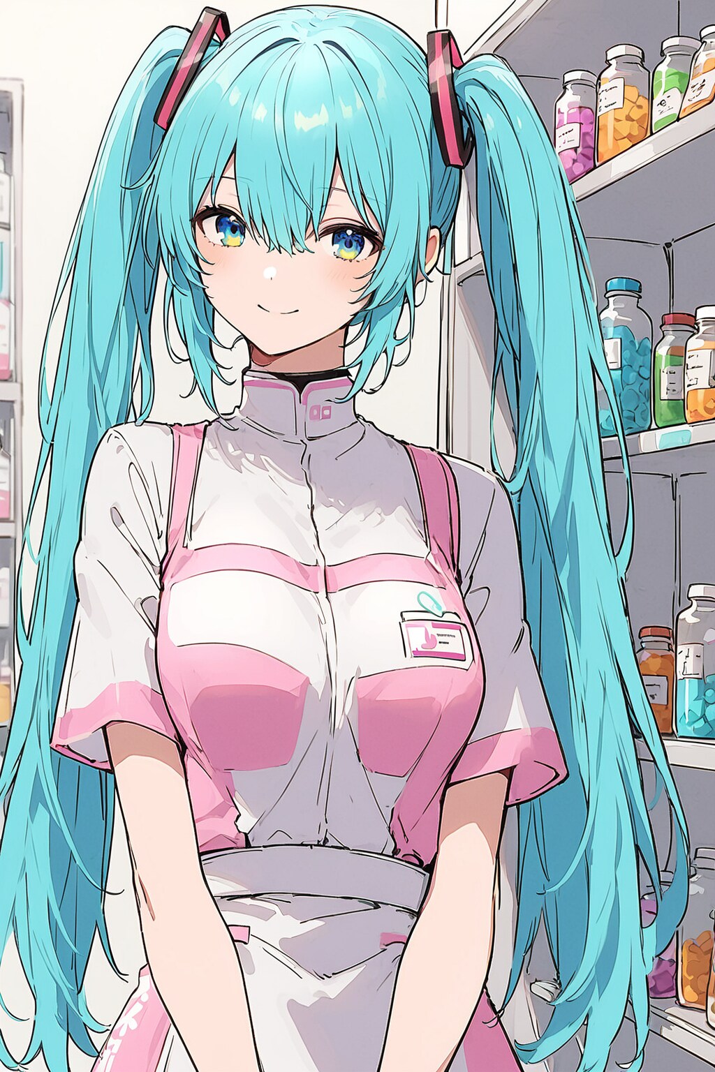 ナースミク | の人気AIイラスト・グラビア