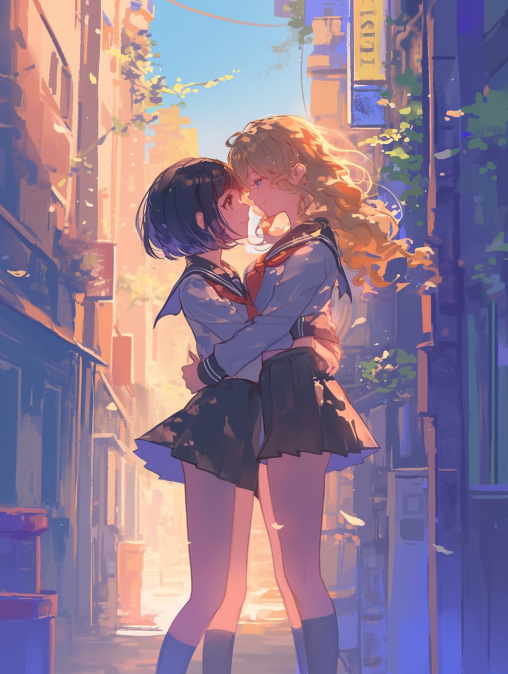 キスしたい二人のJK79