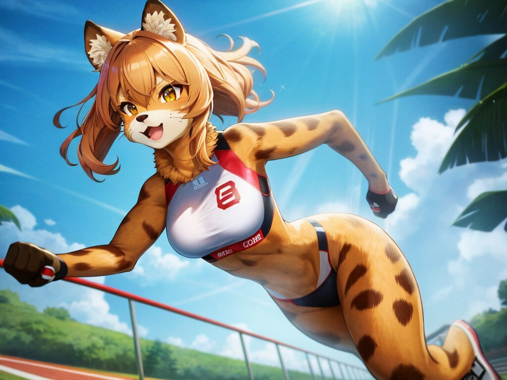 先頭は譲らない！