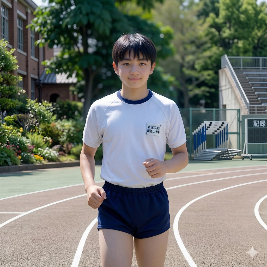 陸上部のエース