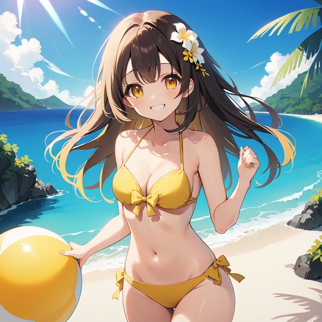 南のリゾートで