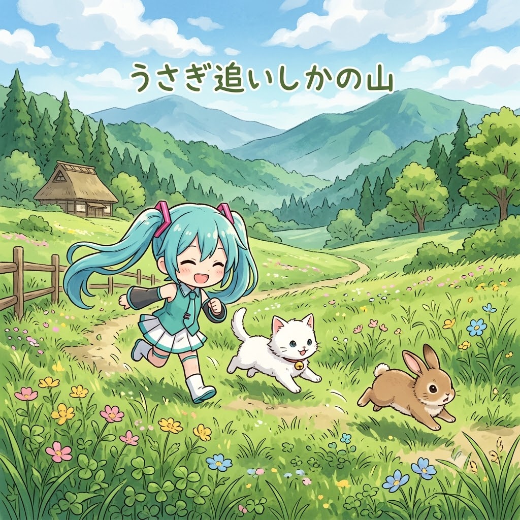 うさぎ追いし🐰かの山