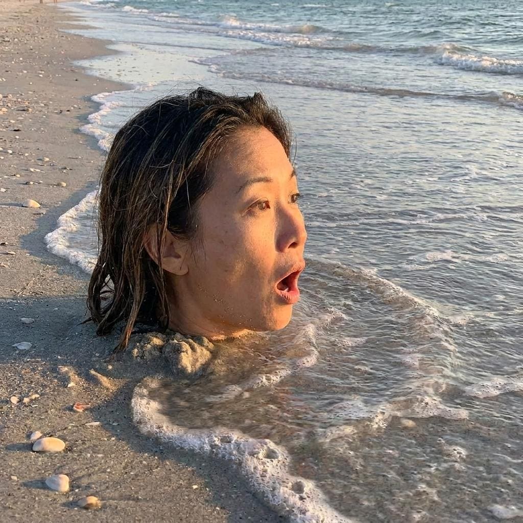 ちょっと潮が満ちてくるじゃん