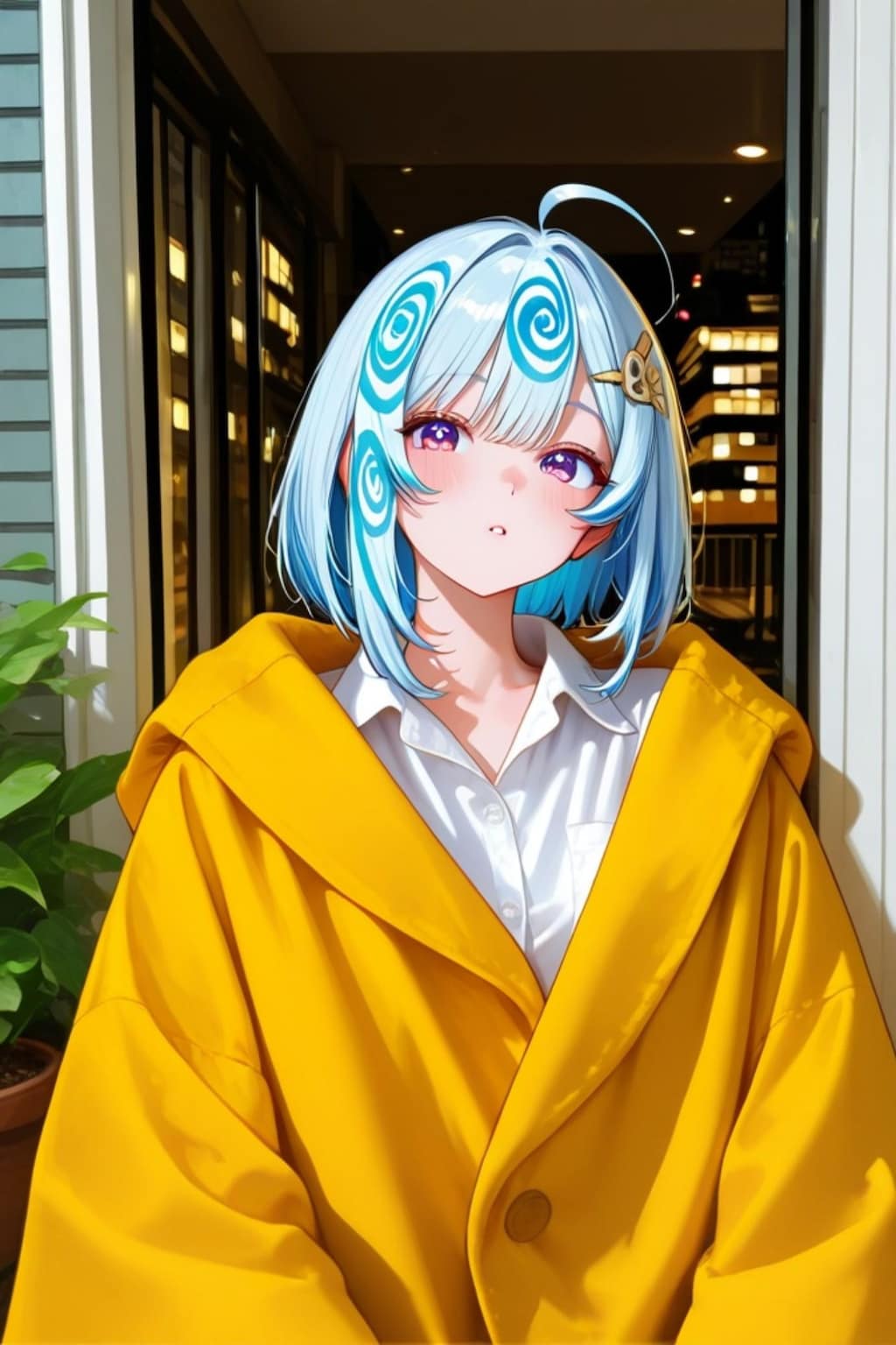 青髪ちゃん