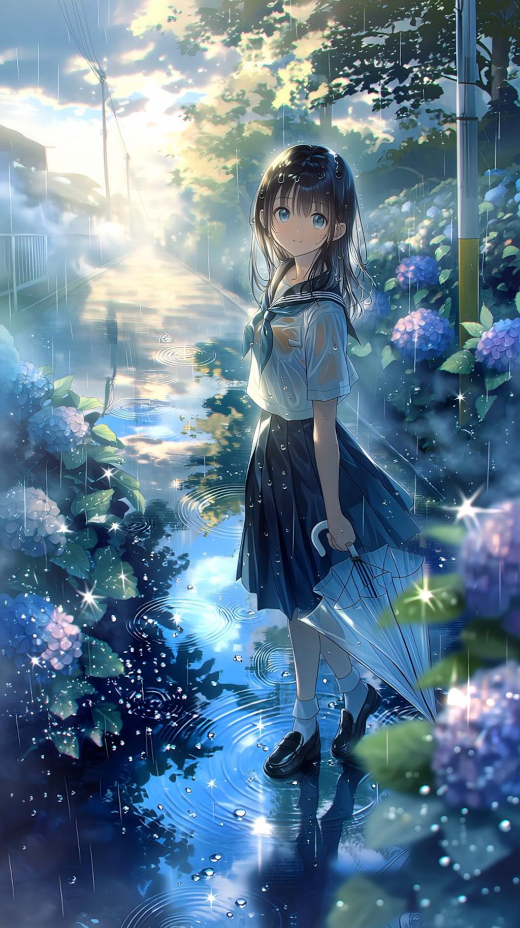 雨上がり