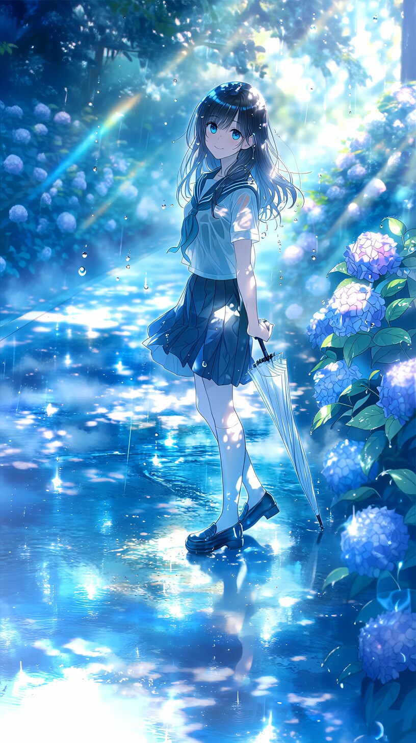 雨上がり