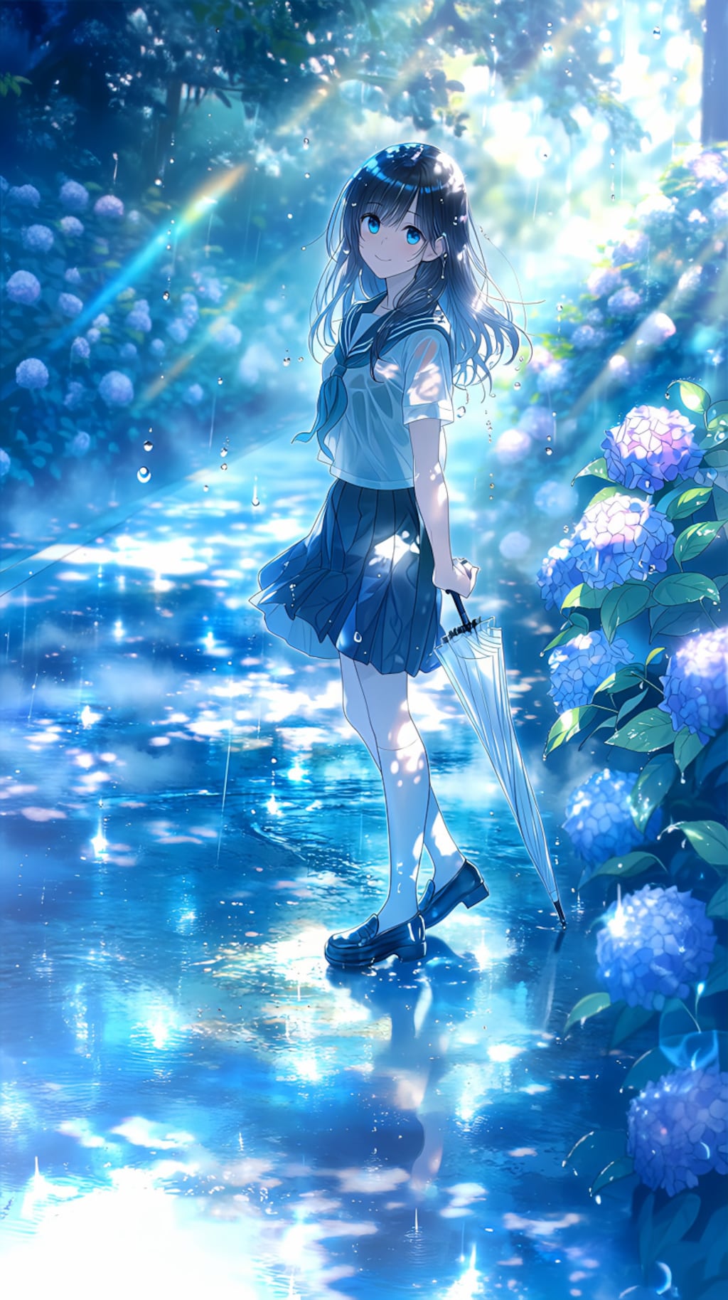 雨上がり