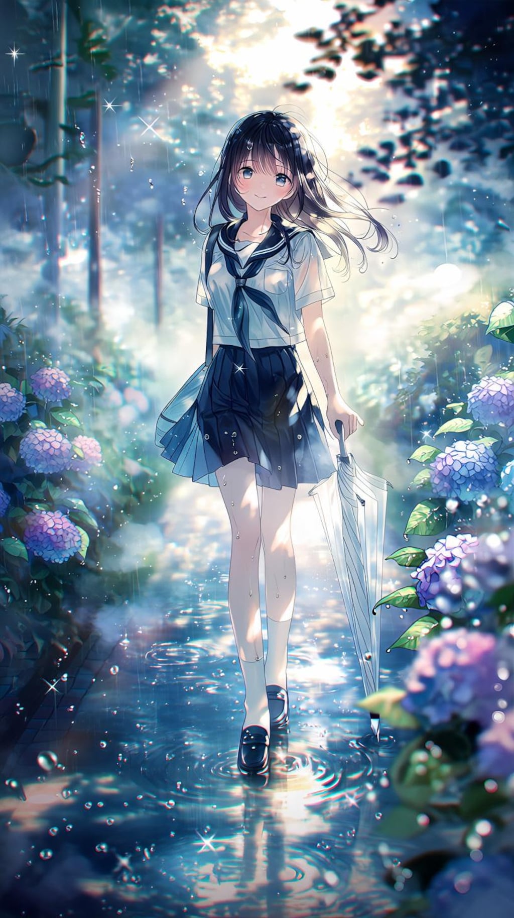 雨上がり