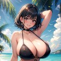 砂浜に舞い降りた魅惑の美女 4枚目