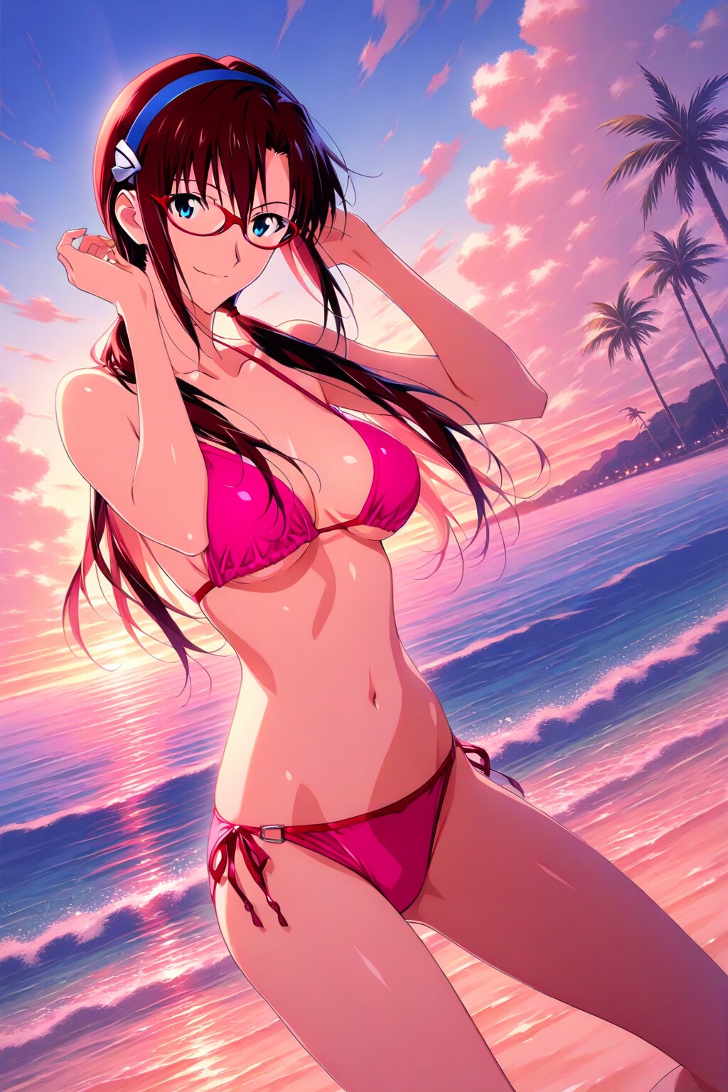 マリと海水浴デート👙🏖️❤️