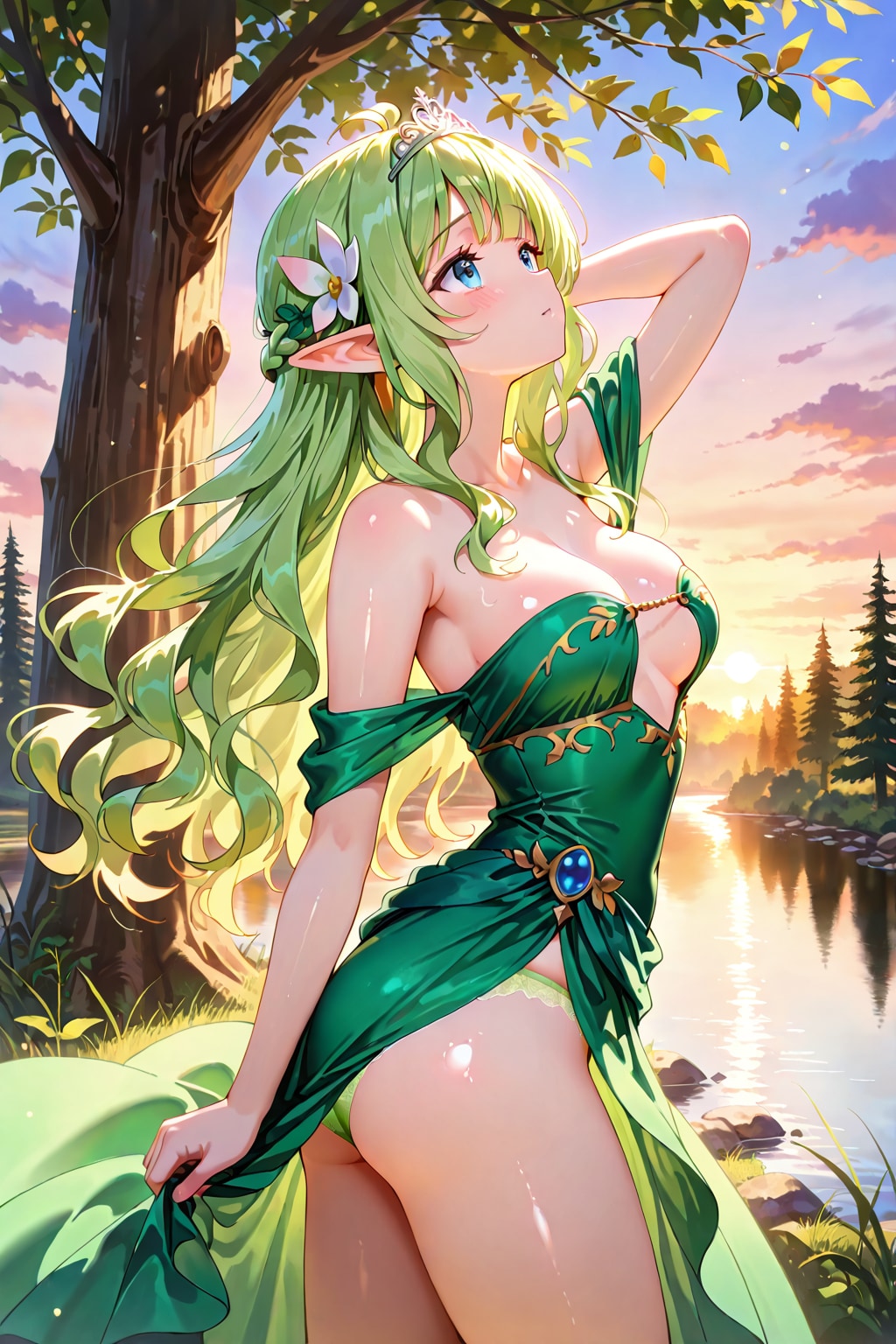 46_緑のエルフさん