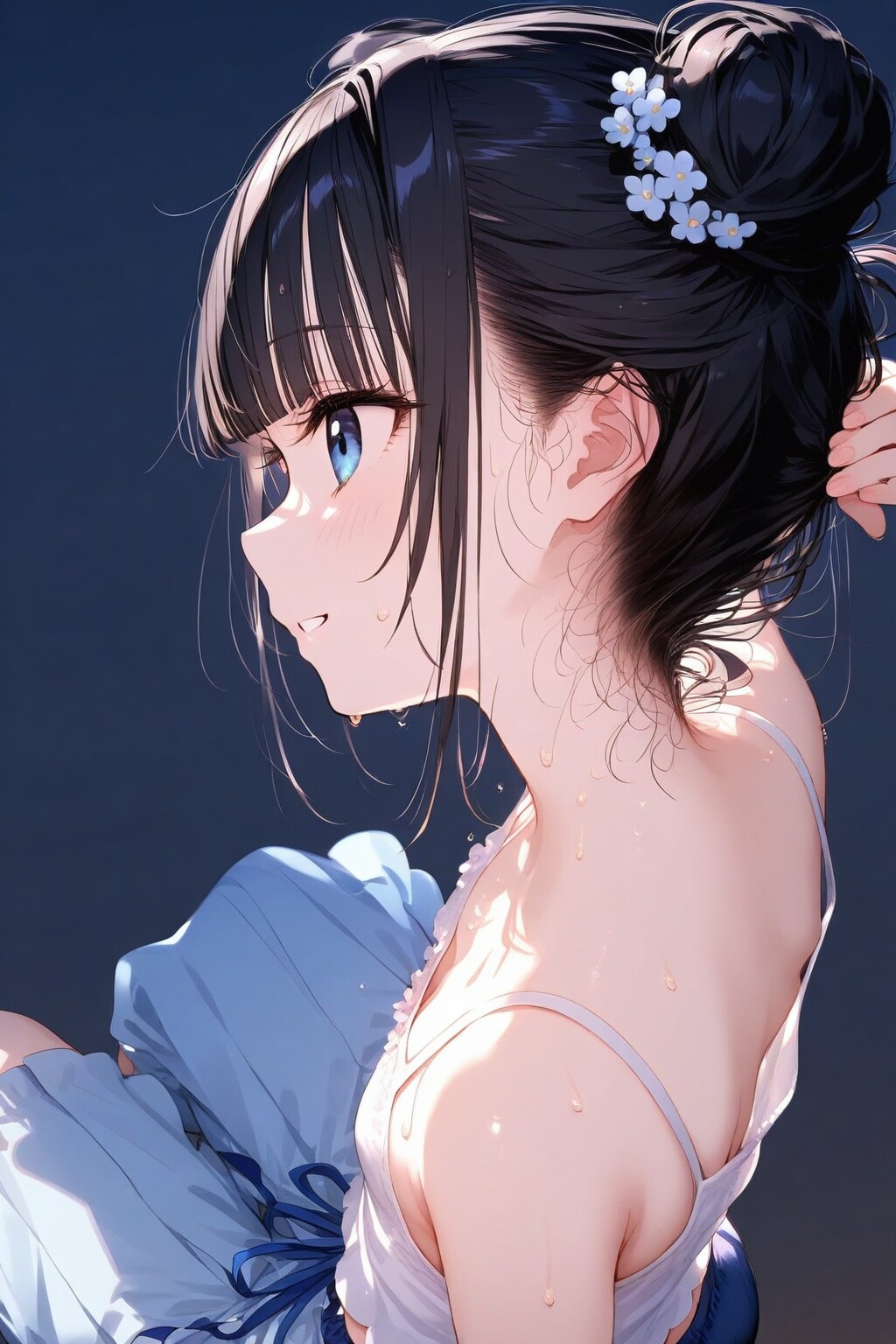 横顔のおだんごちゃん🍡✨