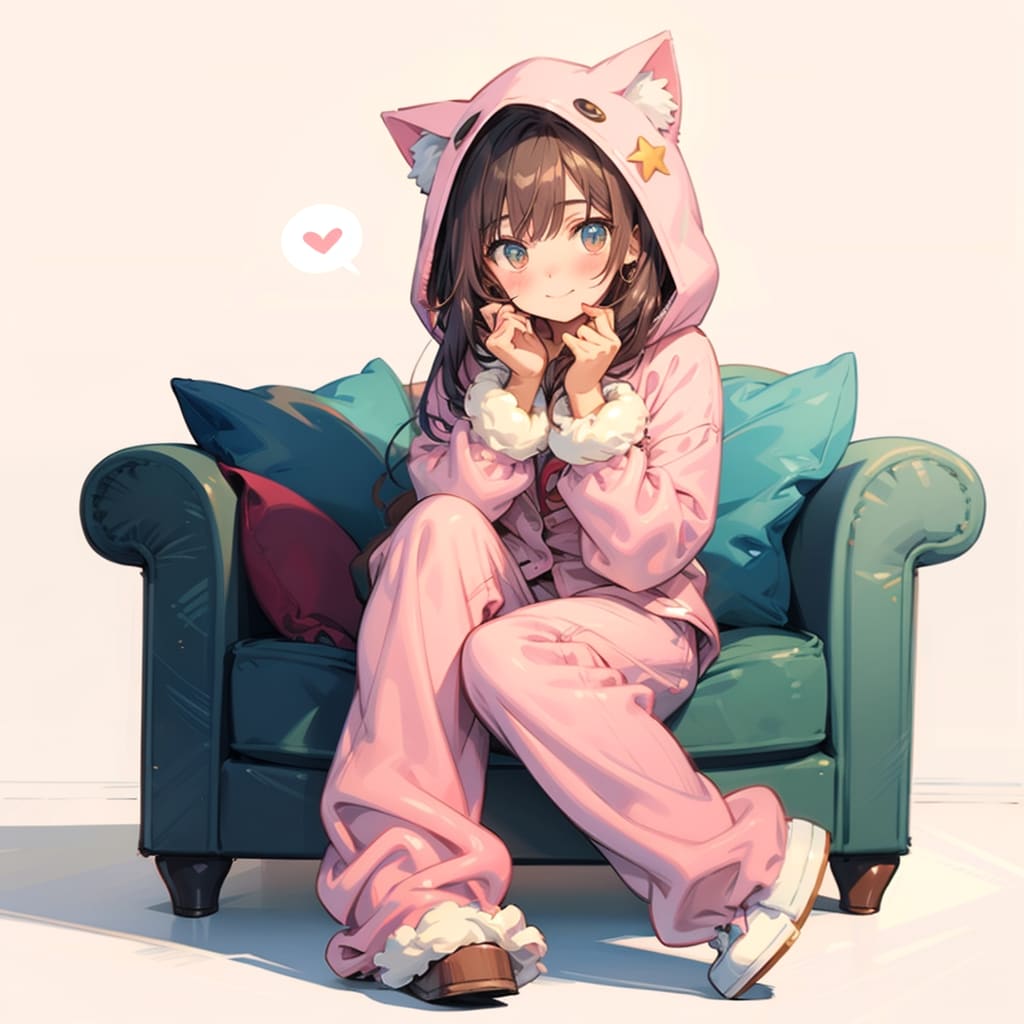 パジャマ | の人気AIイラスト・グラビア