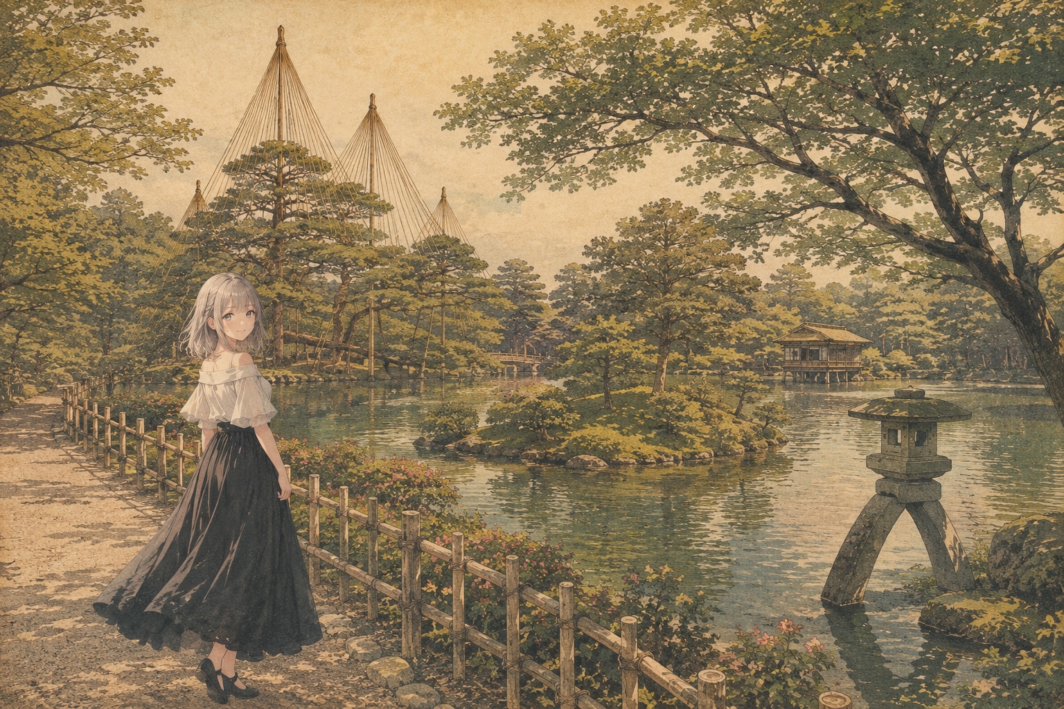 レトロ兼六園