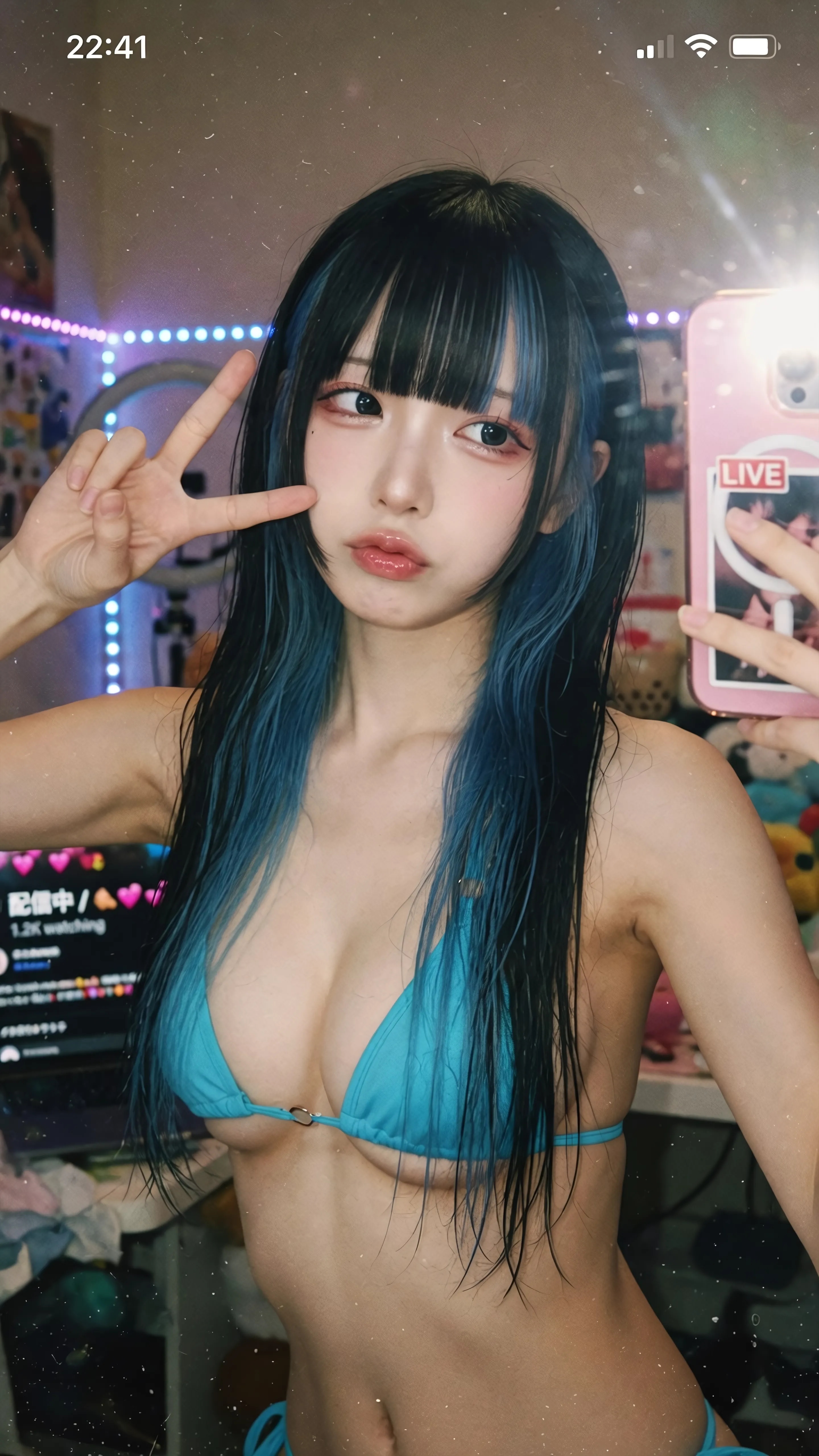 Blue Night Peace