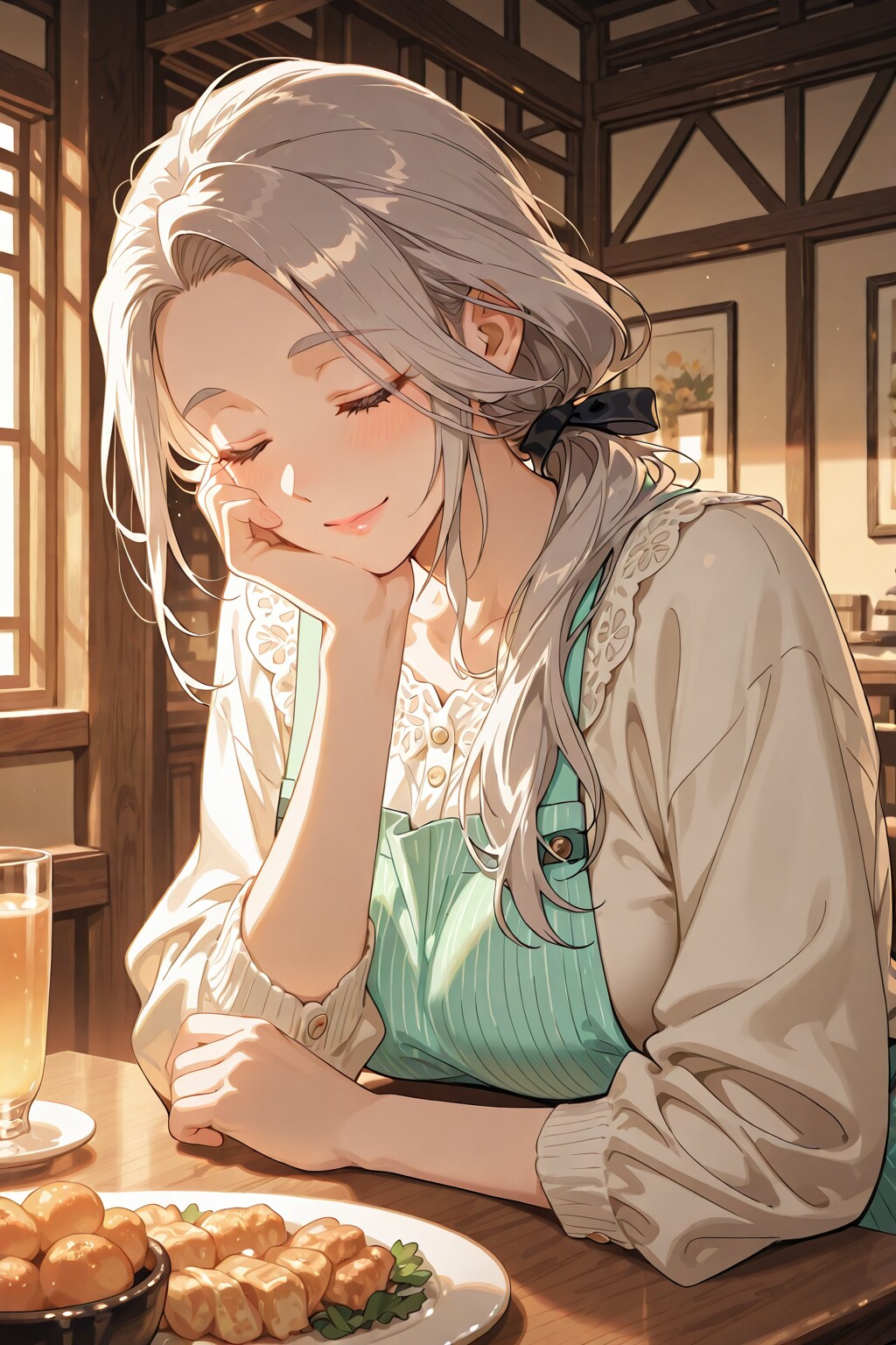 うたた寝(*´꒳`*)…zzZ♡ | の人気AIイラスト・グラビア