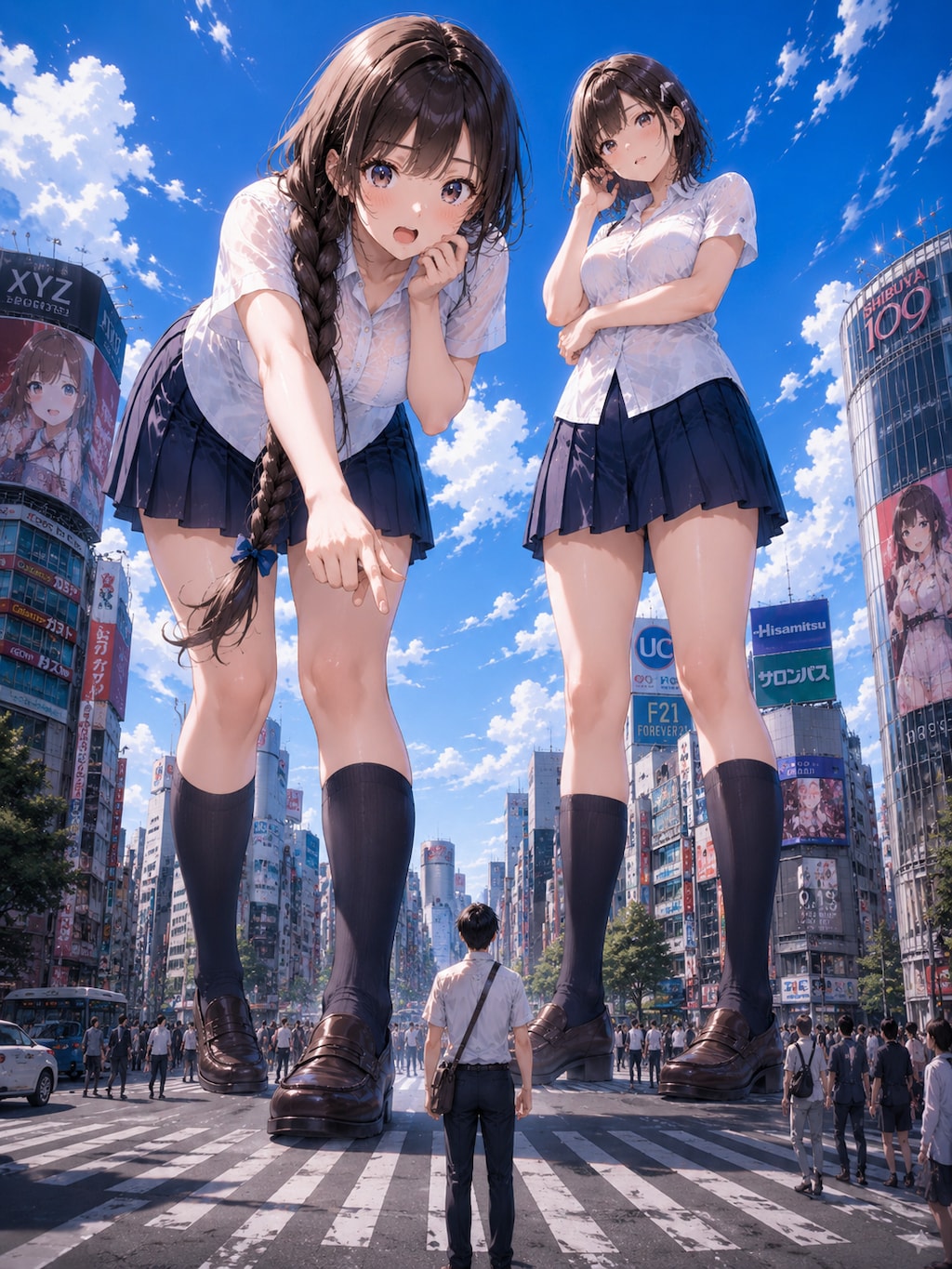 ふたりで、街よりでかく。