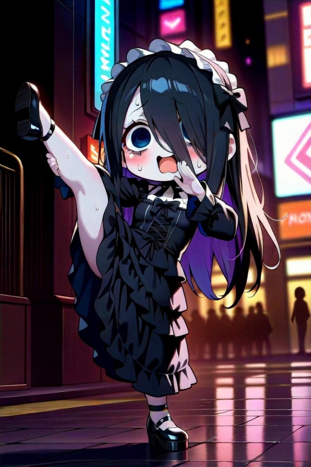 踊る黒髪ちゃん