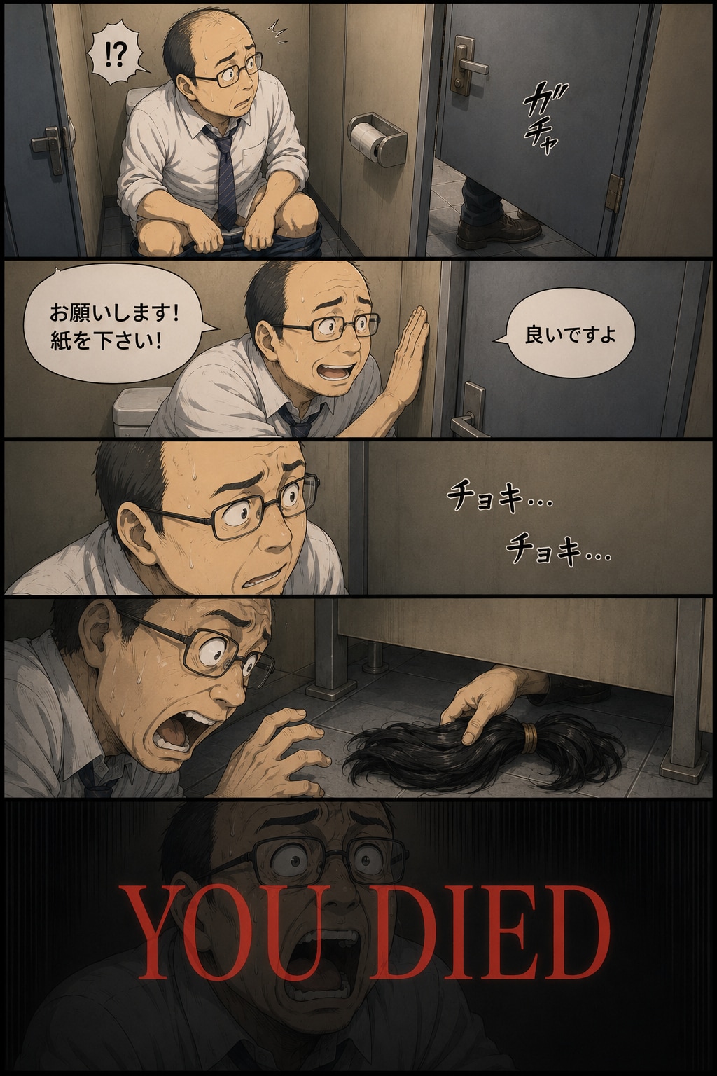 YOU DIED漫画 3-2