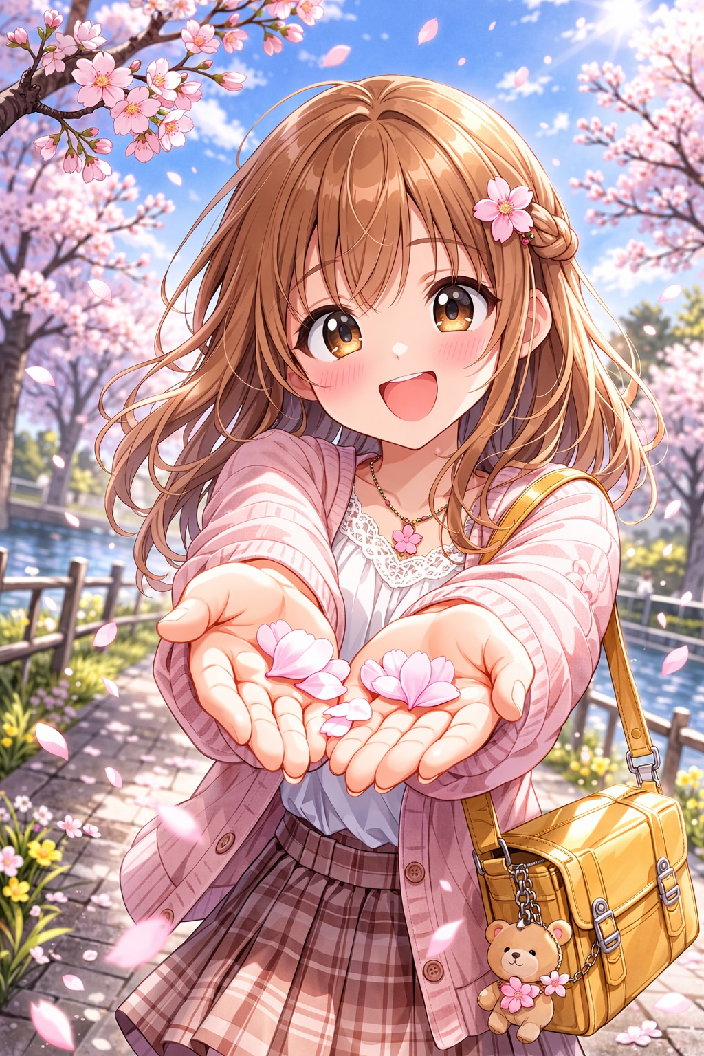 見て見て！咲き始めてる！ | の人気AIイラスト・グラビア