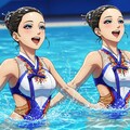 シンクロ美少女　デュエット演技⑬ 9枚目