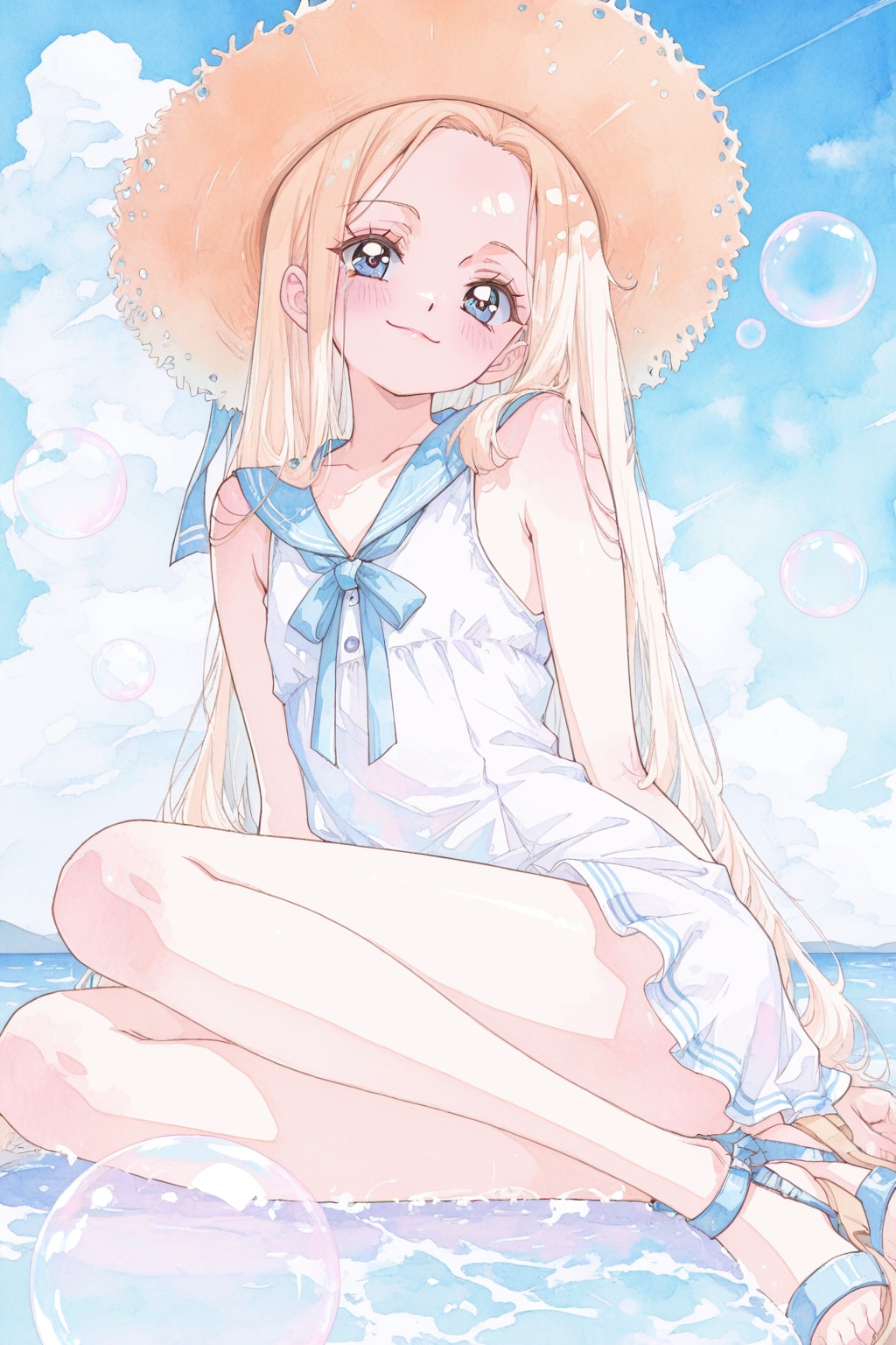 セーラーワンピのレイラちゃん