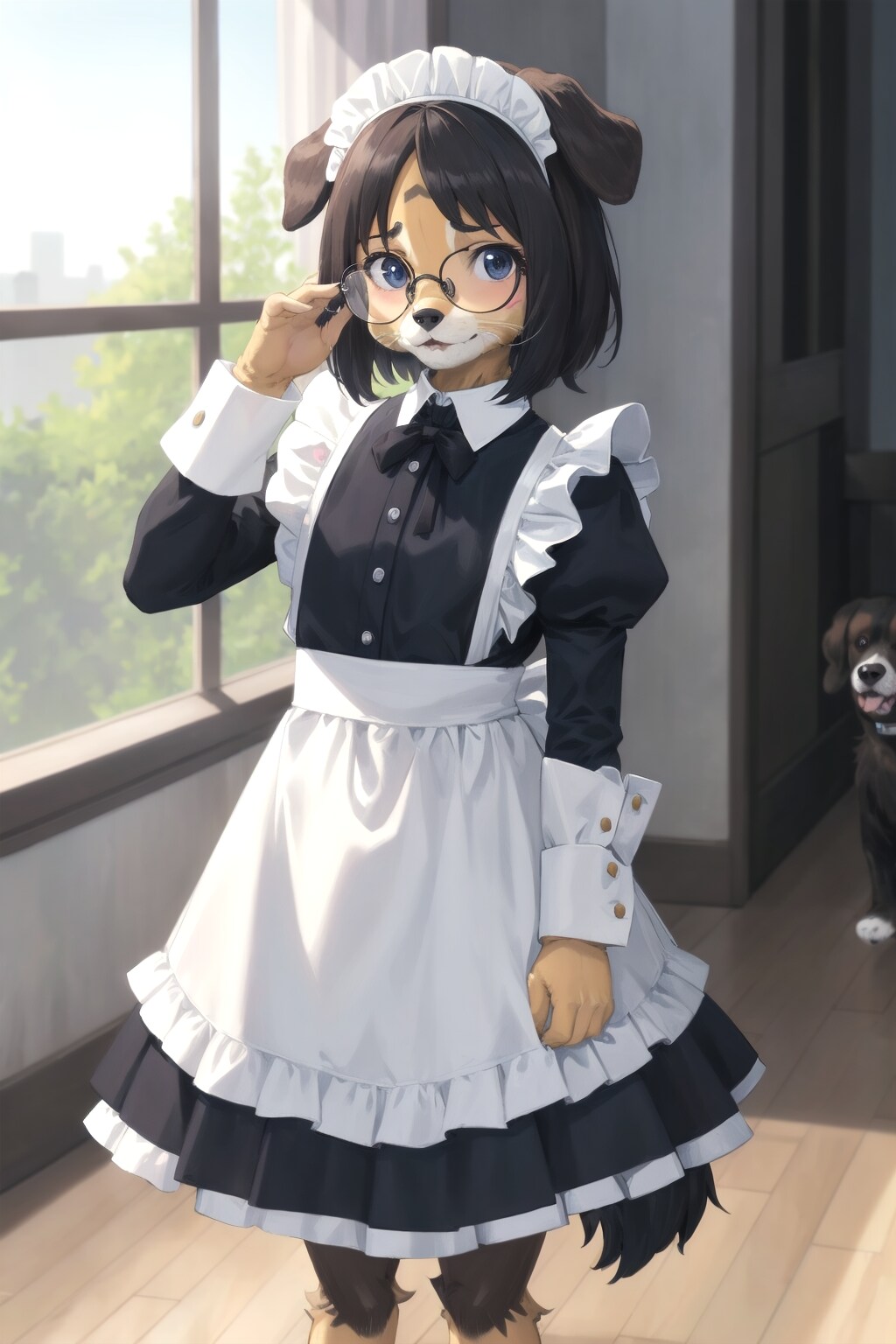 犬メイドさん