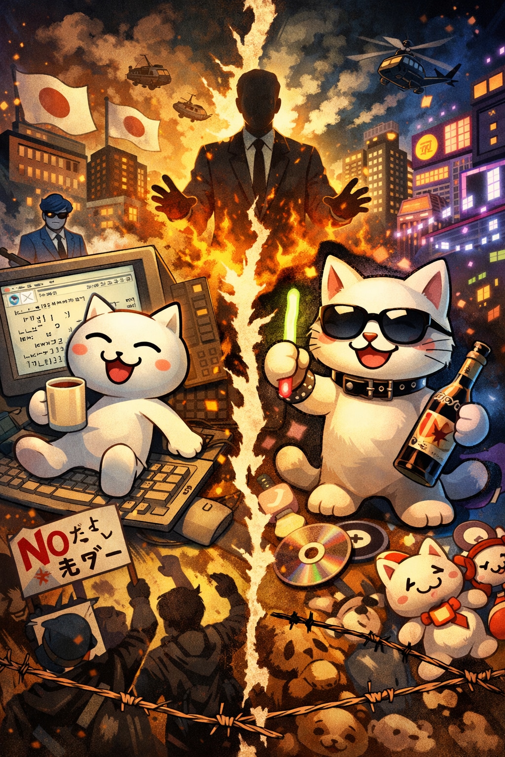 スマホにYouTube のお知らせ(どういうわけか おすすめで)来るノマねこ問題について | の人気AIイラスト・グラビア