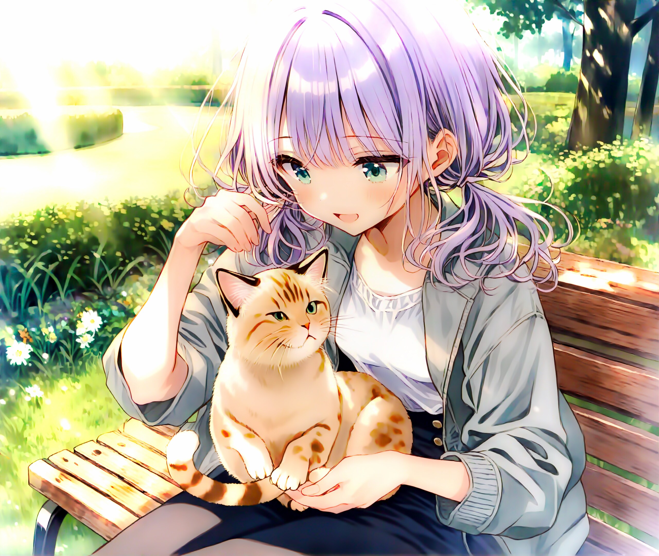 猫との休日