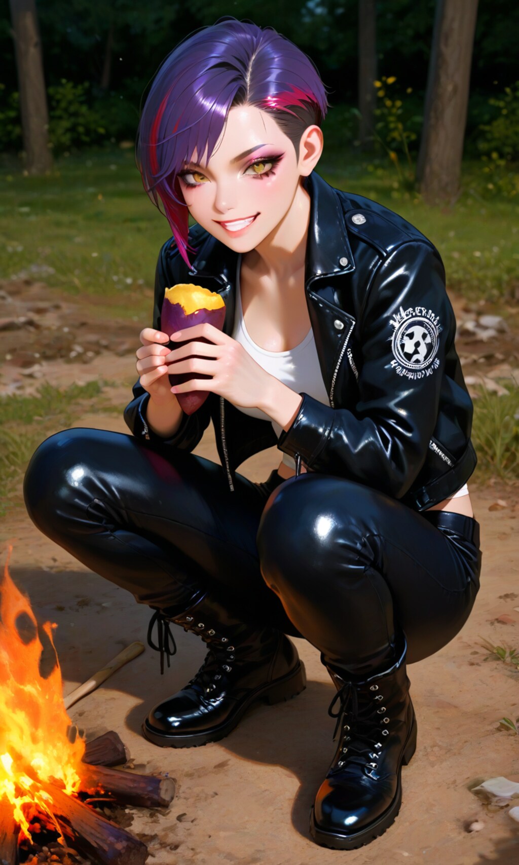 おっ？オマエも食うか？