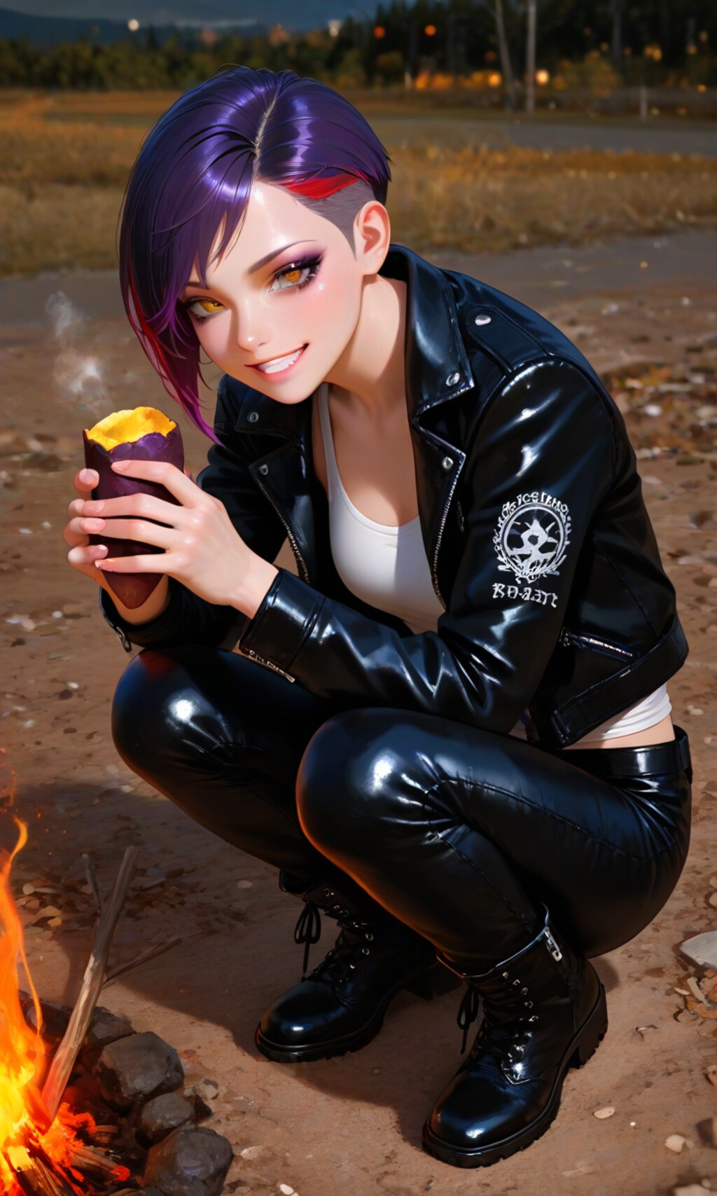 おっ？オマエも食うか？