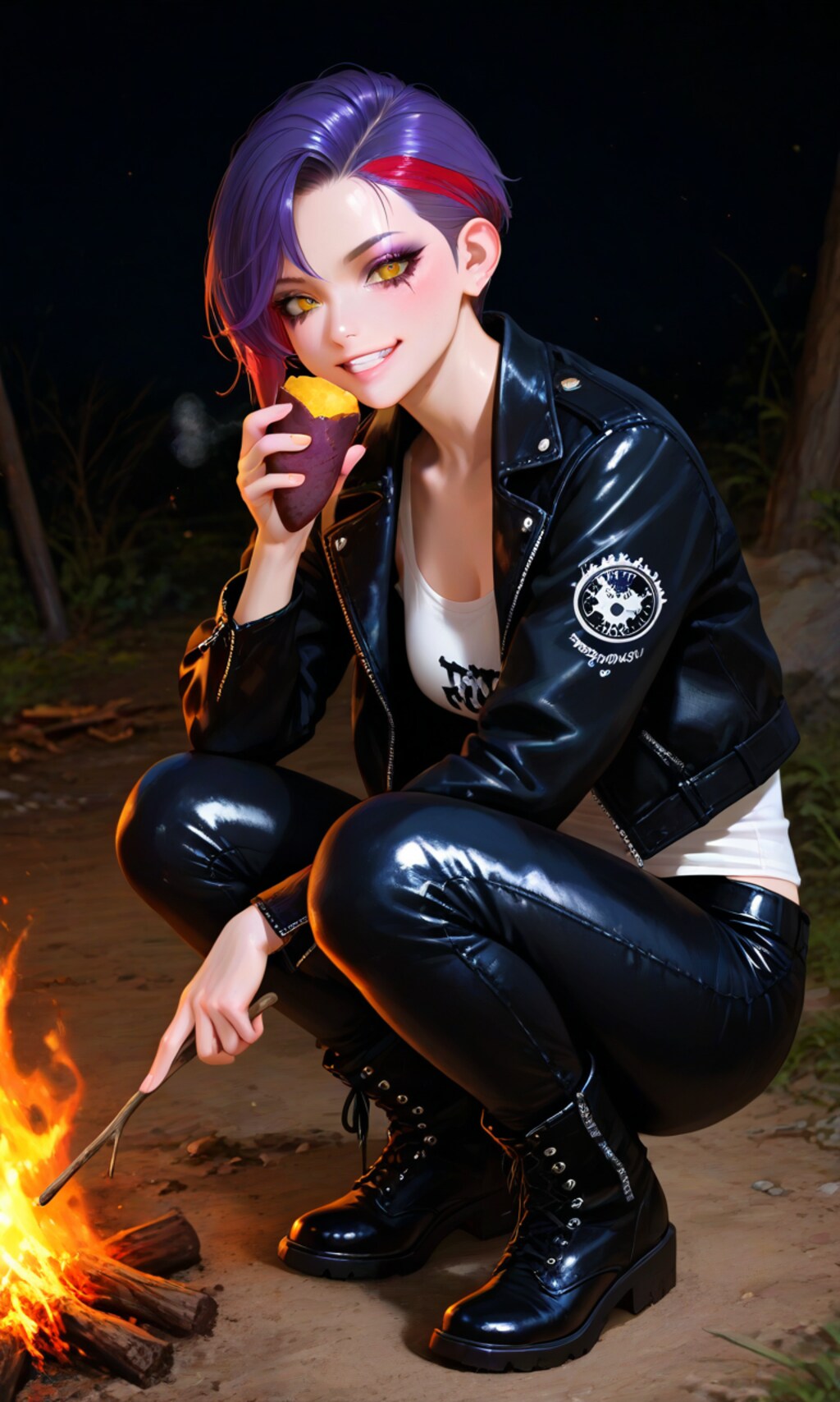 おっ？オマエも食うか？