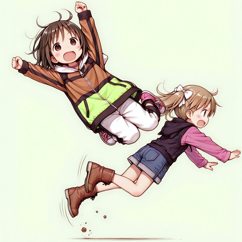 ニードロップキック