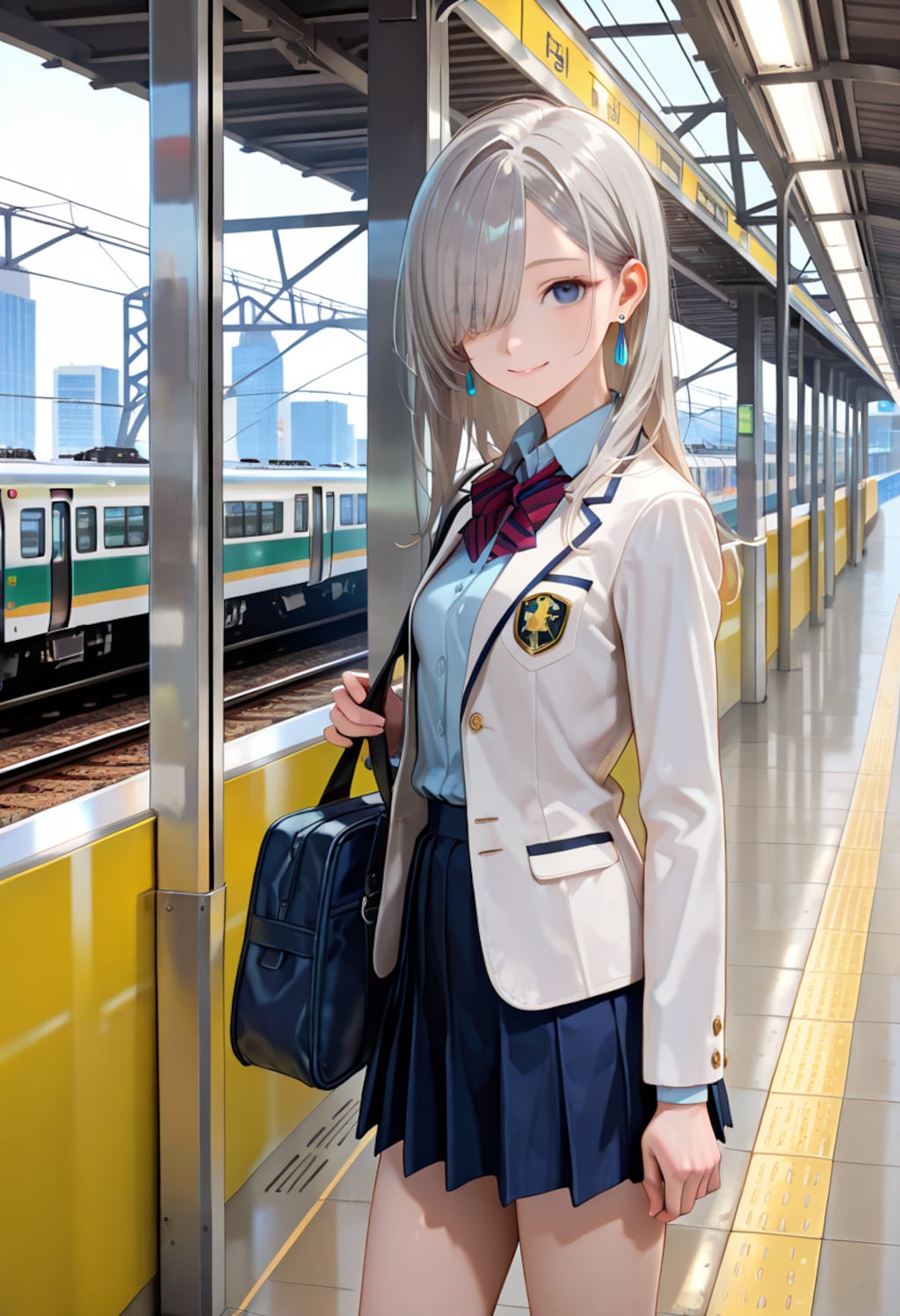 由璃亜 school uniform (2)