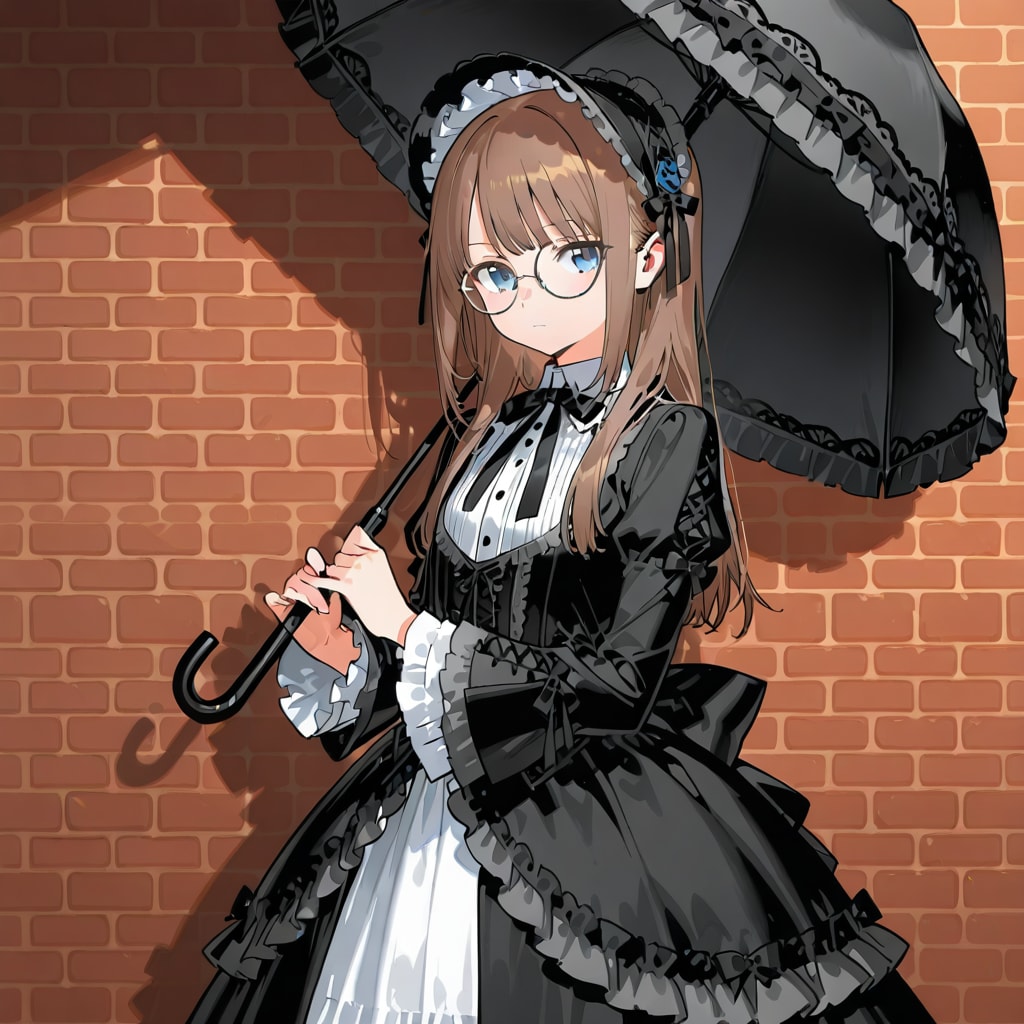 日傘を持つ少女２ | の人気AIイラスト・グラビア