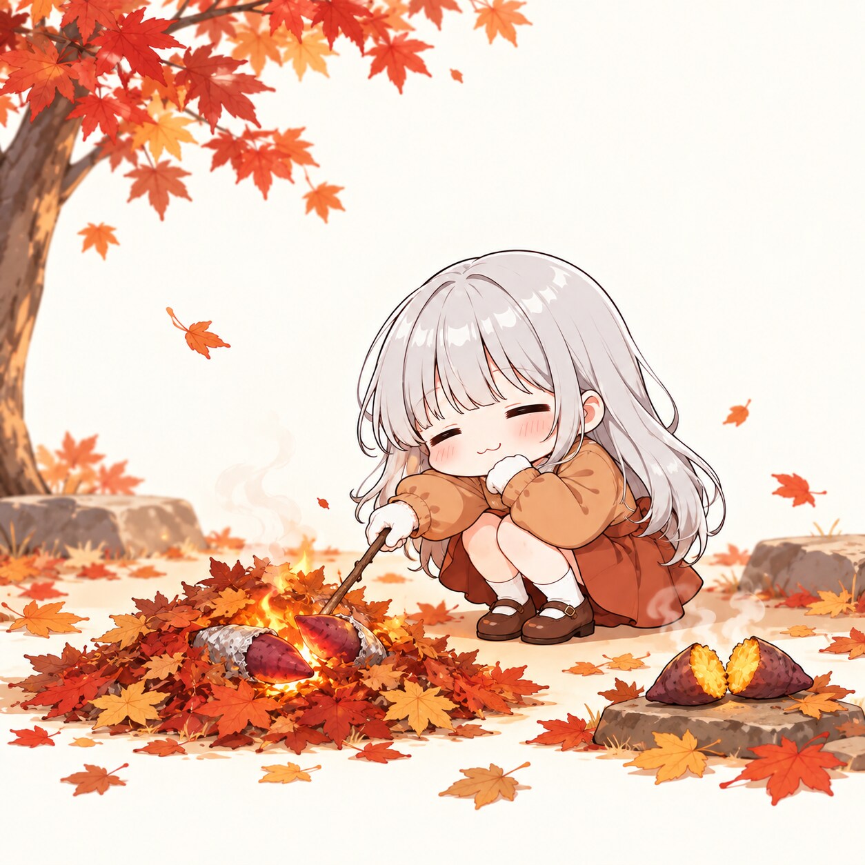 焼き芋焼きのちゃうねんガール | の人気AIイラスト・グラビア