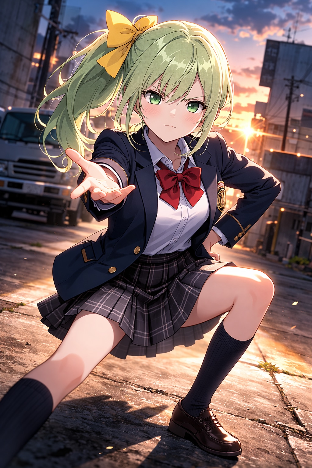 任侠偶像「萌葱 喜緑（もえぎ　きみどり）」口上 | の人気AIイラスト・グラビア