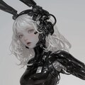 graphite bunny cosmic android girl sci-fi mode 黒鉛機械化兎耳隊 9枚目