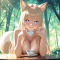 きつねちゃんのまったりお茶タイム♡ 8枚目