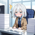 うさぎの脱獄記録を見て驚愕するセラちゃん！！ 3枚目