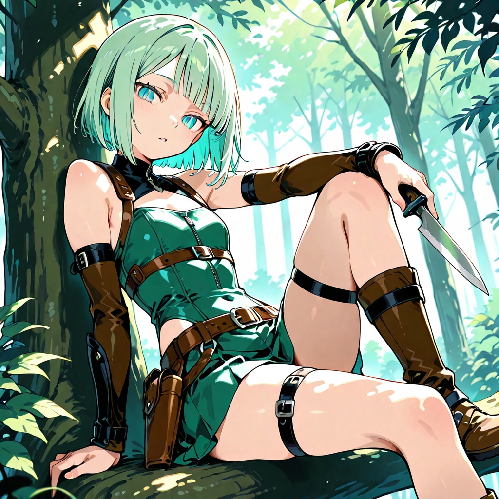 森林浴です💛 | の人気AIイラスト・グラビア